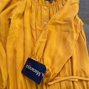 Yellow blouse